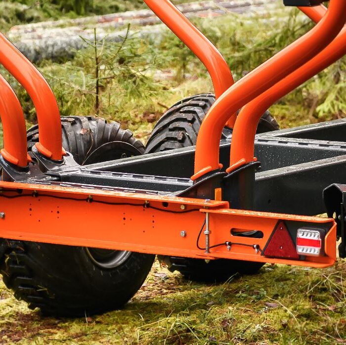 Folded lights set open